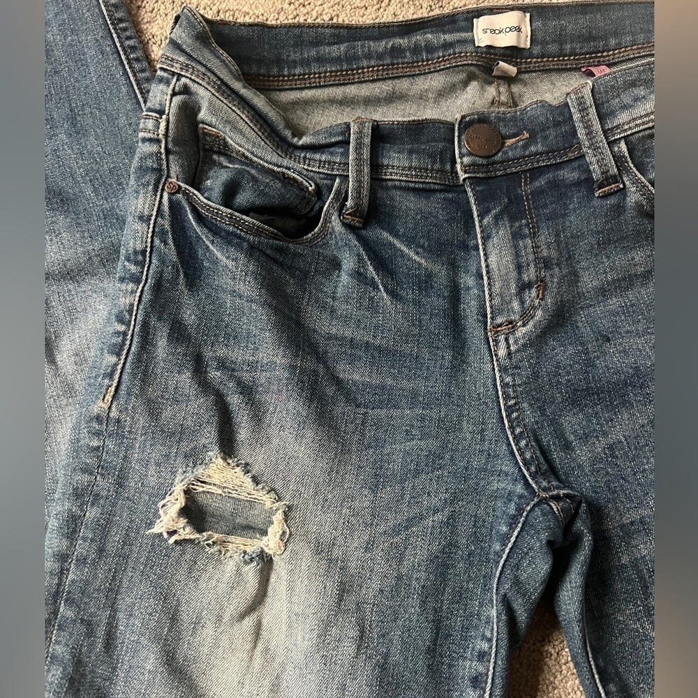Sneak peek - Distressed jeans - size 3 - Picture 6 of 7